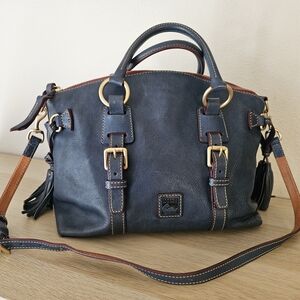 DOONEY & BOURKE  Navy Leather Satchel Purse